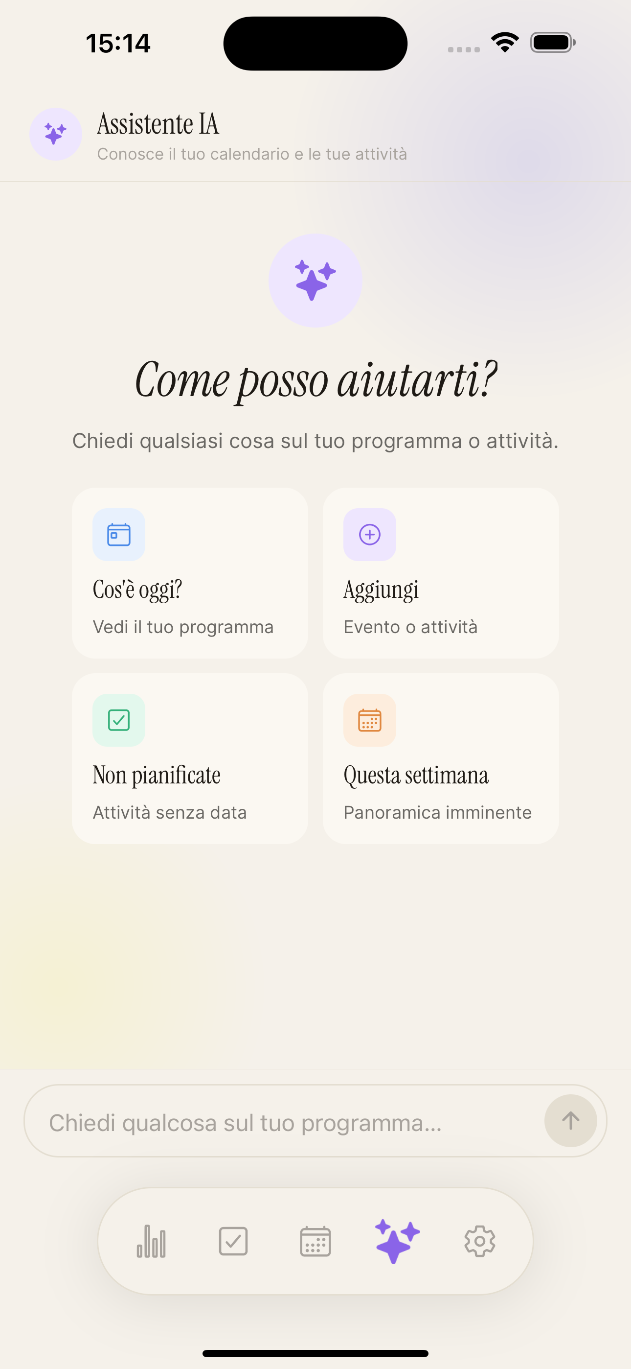 Planifai AI chat
